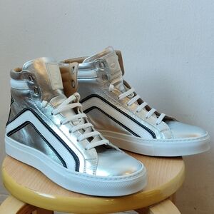 Belstaff Women's Size 8 (EU 38) Dillon High Top Fashion Sneakers